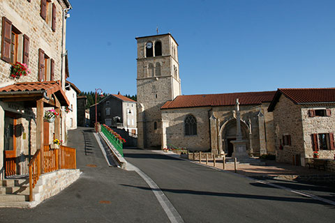 Eglise St Bonnet Le Courreau